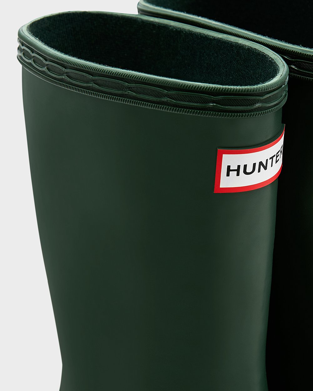 Kids Rain Boots - Hunter Original First Classic (38FWBHYUA) - Green